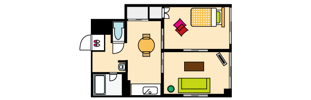 2dkは低めの家賃設定が多く 結構お得に住めると思います 間取りやレイアウトを見ながら解説 スマイティ