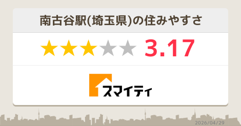 南古谷駅の街レビュー 埼玉 スマイティ