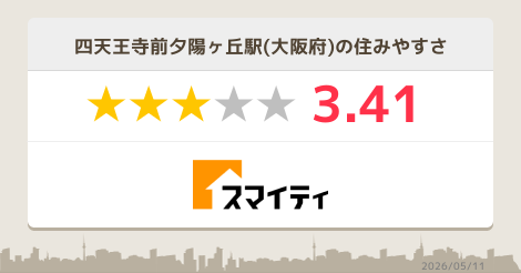 四天王寺前夕陽ヶ丘駅の中学校 大阪 スマイティ