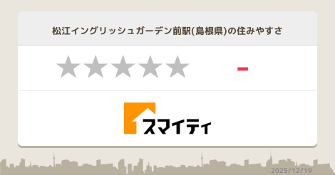 松江イングリッシュガーデン前駅の行政機関 島根 スマイティ