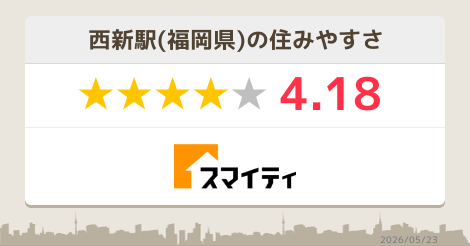 西新駅のレンタカー - 福岡【スマイティ】